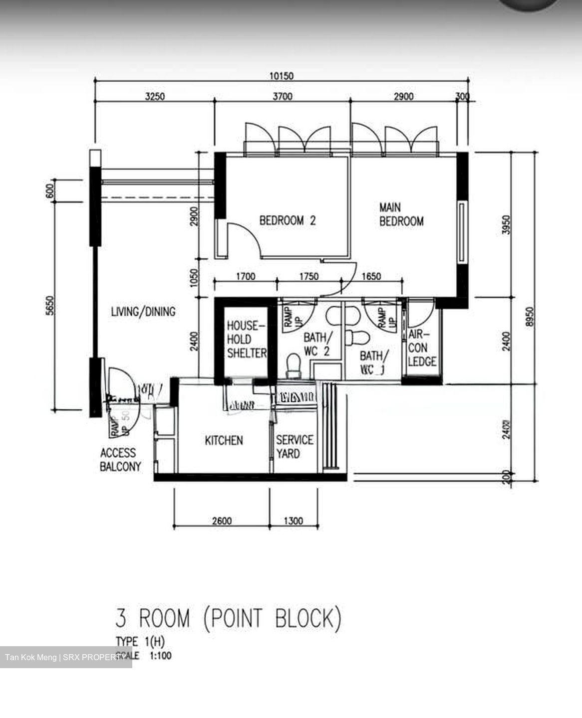 Blk 38C The River Vista @ Kallang (Kallang/Whampoa), HDB 3 Rooms #592415621